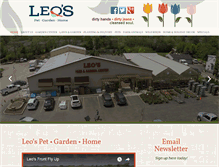Tablet Screenshot of leosstore.com